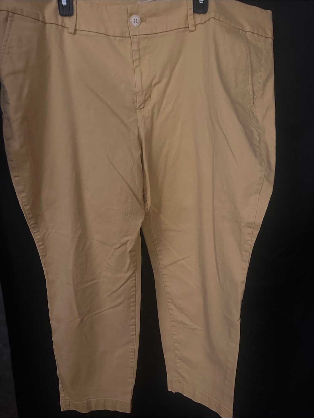 LOFT Yellow pants size 22